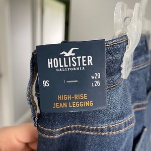 new Hollister high rise jean jegging